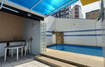 Casa com 3 quartos para alugar na Rua Tapajós, 181, Tupi, Praia Grande
