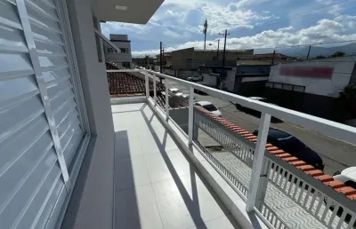 Casa com 2 dormitórios à venda, 69 m² por r$ 330.000,00 - tupi - praia grande/sp