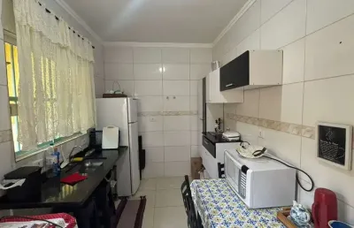 Sobrado com 2 dormitórios à venda, 64 m² por r$ 350.000,00 - solemar - praia grande/sp