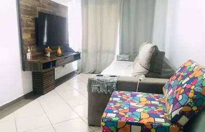 Apartamento garden com 1 dormitório para alugar, 71 m² por r$ 3.200,01/mês - canto do forte - praia grande/sp