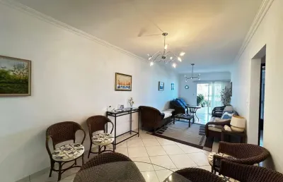 Apartamento com 2 dormitórios, 120 m² - venda por r$ 750.000,00 ou aluguel por r$ 4.200,01/mês - vila assunção - praia grande/sp