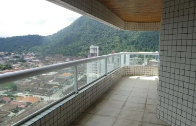 Apartamento alto padrão à venda no canto do forte em praia grande - sp