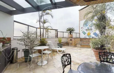 Cobertura à venda, 278 m² por r$ 3.740.000,00 - vila madalena - são paulo/sp