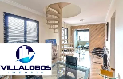 Cobertura à venda, 160 m² por r$ 1.600.000,00 - vila romana - são paulo/sp