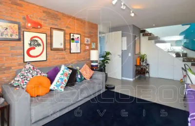 Cobertura com 2 dormitórios, 126 m² - venda por r$ 2.100.000,00 ou aluguel por r$ 13.700,00/mês - alto de pinheiros - são paulo/sp