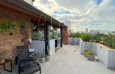 Cobertura com 4 dormitórios à venda, 276 m² por r$ 3.250.000,00 - alto da lapa - são paulo/sp