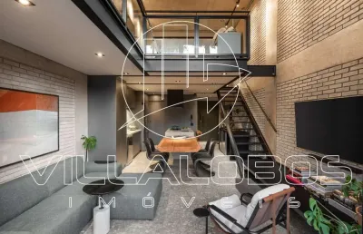 Loft com 1 dormitório à venda, 127 m² por r$ 2.600.000,00 - pinheiros - são paulo/sp
