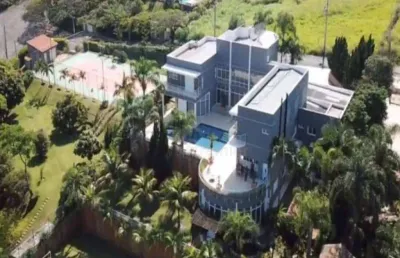 Chácara com 5 quartos, 5250 m² - venda por r$ 6.900.000 ou aluguel por r$ 26.700 - colinas do mosteiro de itaici - indaiatuba/sp