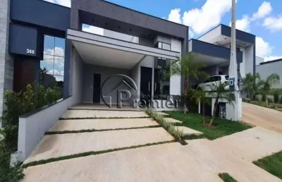Casa com 3 dormitórios à venda, 184 m² por r$ 1.460.000,00 - condomínio jardim piemonte - indaiatuba/sp