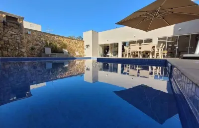 Casa com 5 dormitórios e piscina venda por r$ 3.400.000 ou aluguel por r$ 21.700/mês - vila inglesa - indaiatuba/sp
