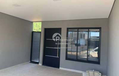 Casa com 3 dormitórios à venda, 130 m² por r$ 775.000 - jardim regente - indaiatuba/sp