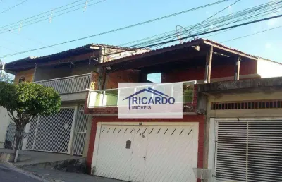 Sobrado com 3 dormitórios à venda, 200 m² por r$ 800.000,00 - parque continental - guarulhos/sp