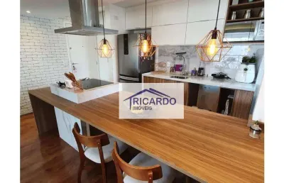 Apartamento com 2 dormitórios à venda, 86 m² por r$ 870.000,00 - jardim flor da montanha - guarulhos/sp