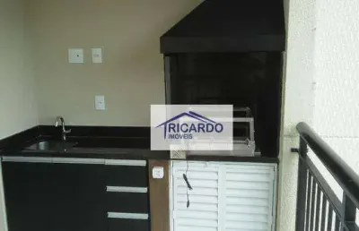 Apartamento com 2 dormitórios à venda, 58 m² por r$ 640.000,00 - jardim flor da montanha - guarulhos/sp