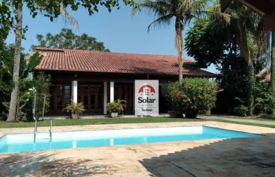 Casa com 5 dormitórios à venda, 580 m² por r$ 2.900.000,00 - loteamento eldorado - tremembé/sp
