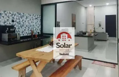 Casa com 3 dormitórios à venda, 140 m² por r$ 680.000,00 - vale dos cristais - taubaté/sp