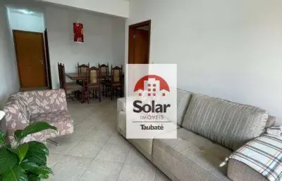 Apartamento com 2 dormitórios para alugar, 82 m² por r$ 2.700,00/mês - jardim eulália - taubaté/sp