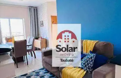 Apartamento à venda, 57 m² por r$ 240.000,00 - monte belo - taubaté/sp