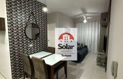 Apartamento com 2 dormitórios à venda, 56 m² por r$ 318.000,00 - vila nossa senhora das graças - taubaté/sp