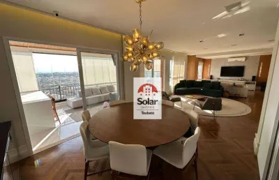 Apartamento com 4 dormitórios à venda, 235 m² por r$ 2.200.000,00 - jardim das nações - taubaté/sp