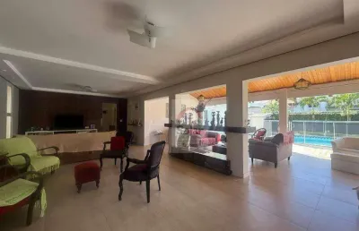 Casa com 3 dormitórios para alugar, 432 m² por r$ 8.813,50/mês - condomínio vale do sol - tremembé/sp