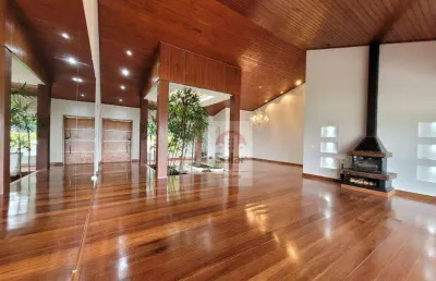 Casa com 4 dormitórios, 600 m² - venda por r$ 3.300.000,00 ou aluguel por r$ 16.403,30/mês - chácaras cataguá - taubaté/sp