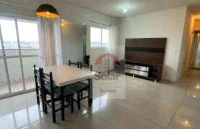 Apartamento com 3 dormitórios para alugar, 93 m² por r$ 3.300,00/mês - barranco - taubaté/sp