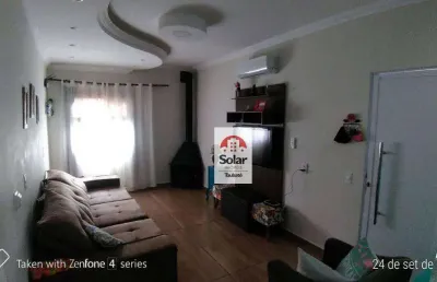 Terreno com 7 casas com 2 dormitórios cada, à venda 630 m² por r$ 1.300.000 - quiririm - taubaté/sp