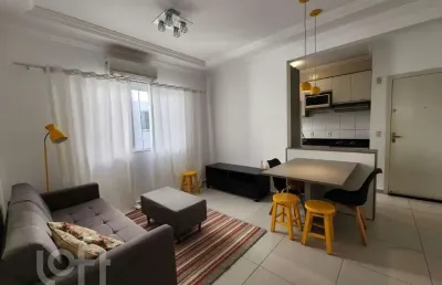 Apartamento com 2 quartos à venda na rua dos canudos, 659, ingleses, florianópolis, 56 m2 por r$ 490.000