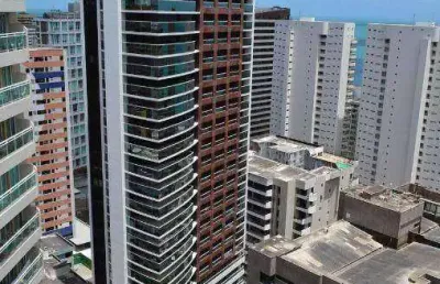 Apartamento com 4 dormitórios à venda, 408 m² por r$ 5.200.000,00 - meireles - fortaleza/ce