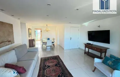 Apartamento com 4 dormitórios à venda, 152 m² por r$ 1.850.000,00 - meireles - fortaleza/ce