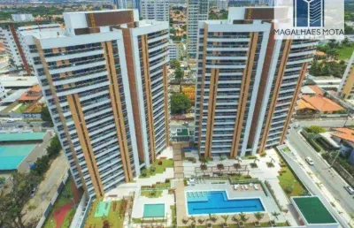 Apartamento com 3 dormitórios à venda, 124 m² por r$ 1.250.000,00 - engenheiro luciano cavalcante - fortaleza/ce