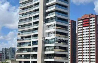 Apartamento com 4 dormitórios à venda, 210 m² por r$ 3.500.000,00 - meireles - fortaleza/ce