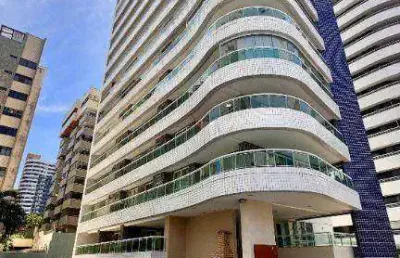 Apartamento com 4 dormitórios à venda, 260 m² por r$ 2.850.000,00 - meireles - fortaleza/ce