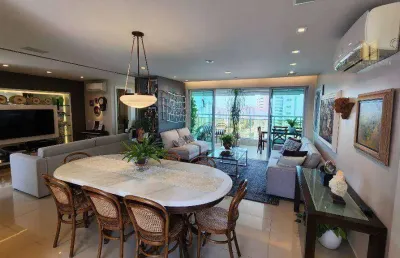 Apartamento contemporaneo com 3 dormitórios à venda, 144 m² por r$ 1.890.100 - aldeota - fortaleza/ce