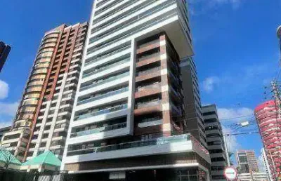 Apartamento com 4 dormitórios à venda, 247 m² por r$ 3.400.000,00 - meireles - fortaleza/ce