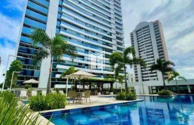 Apartamento verano com 4 dormitórios à venda, 225 m² por r$ 2.750.000 - meireles - fortaleza/ce