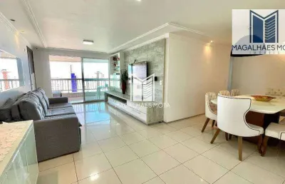 Apartamento com 4 dormitórios à venda, 152 m² por r$ 1.495.000,00 - meireles - fortaleza/ce