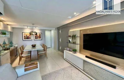 Apartamento amazonas com 3 dormitórios à venda, 95 m² por r$ 890.000 - aldeota - fortaleza/ce