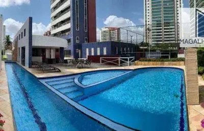 Apartamento com 3 dormitórios à venda, 243 m² por r$ 1.299.000,00 - guararapes - fortaleza/ce