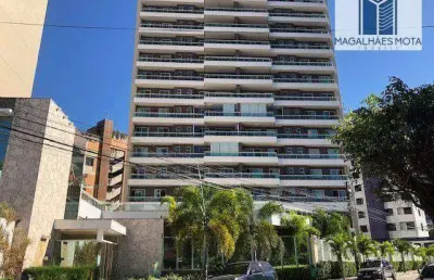 Apartamento com 3 dormitórios à venda, 146 m² por r$ 1.500.000,00 - guararapes - fortaleza/ce