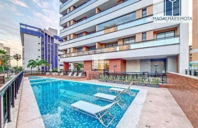 Apartamento com 3 dormitórios à venda, 107 m² por r$ 1.200.000,00 - cocó - fortaleza/ce