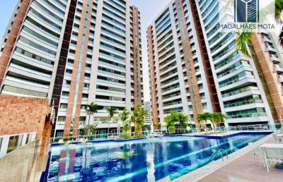 Apartamento com 3 dormitórios à venda, 142 m² por r$ 1.420.000,00 - engenheiro luciano cavalcante - fortaleza/ce