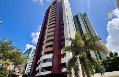 Apartamento com 3 dormitórios à venda, 130 m² por r$ 840.000,00 - meireles - fortaleza/ce
