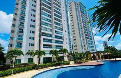 Apartamento com 3 dormitórios à venda, 133 m² por r$ 1.380.000,00 - guararapes - fortaleza/ce