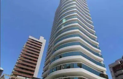 Apartamento com 4 dormitórios à venda, 332 m² por r$ 4.200.000,00 - meireles - fortaleza/ce