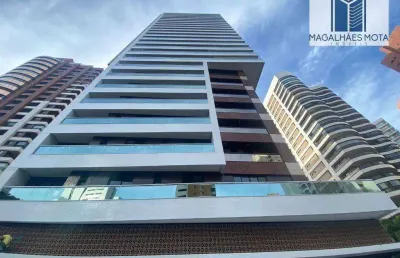 Apartamento excelsior com 4 dormitórios à venda, 247 m² por r$ 3.400.000 - meireles - fortaleza/ce