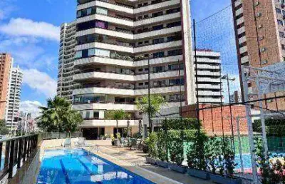 Apartamento com 4 dormitórios à venda, 252 m² por r$ 1.800.000,00 - cocó - fortaleza/ce