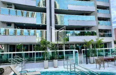 Apartamento com 4 dormitórios à venda, 155 m² por r$ 1.950.000,00 - meireles - fortaleza/ce
