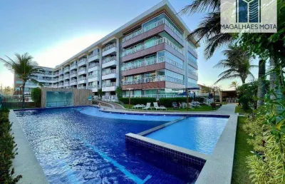 Apartamento com 2 dormitórios à venda, 58 m² por r$ 730.000,00 - porto das dunas - fortaleza/ce